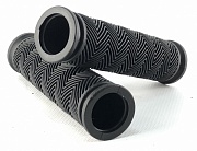 Картинка Грипсы для велосипеда 120 мм черные, VT19-10239 