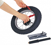 Замена камеры или шины колеса детской коляски