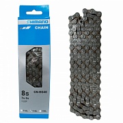 Картинка Цепь Shimano HG40, 116 звеньев, 6/7/8 скоростей 